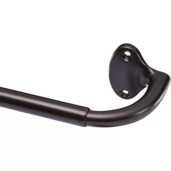 Amazon Basics Room Darkening Blackout Curtain Rod  48 to 88 Dark Bronze EspressoBronze