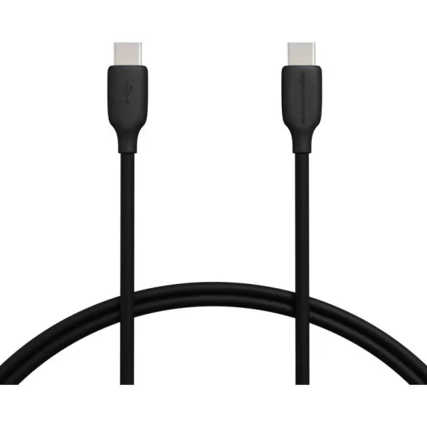 Amazon Basics USBC to USBC 20 Fast Charger Cable 480Mbps Speed USBIF Certified for Apple iPhone 15 iPad Samsung Galaxy Tablets Laptops 3 Foot WhiteBlack