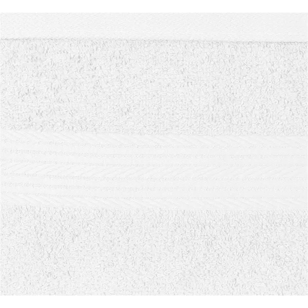 Amazon Basics  6 Piece Fade Resistant Oversize Bath Towel Hand and Washcloth Set 100 Cotton TealWhite