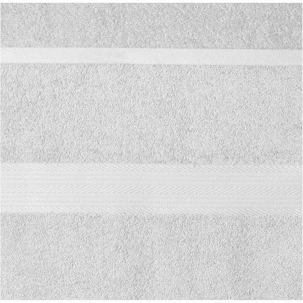 Amazon Basics  6 Piece Fade Resistant Oversize Bath Towel Hand and Washcloth Set 100 Cotton TealWhite