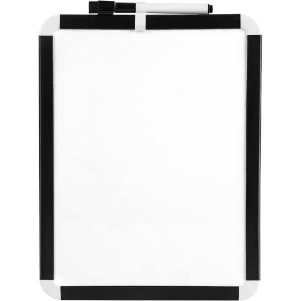 Amazon Basics Small Dry Erase Whiteboard Magnetic White Board with Marker and Magnets  85 x 11 PlasticAluminum Frame85x11