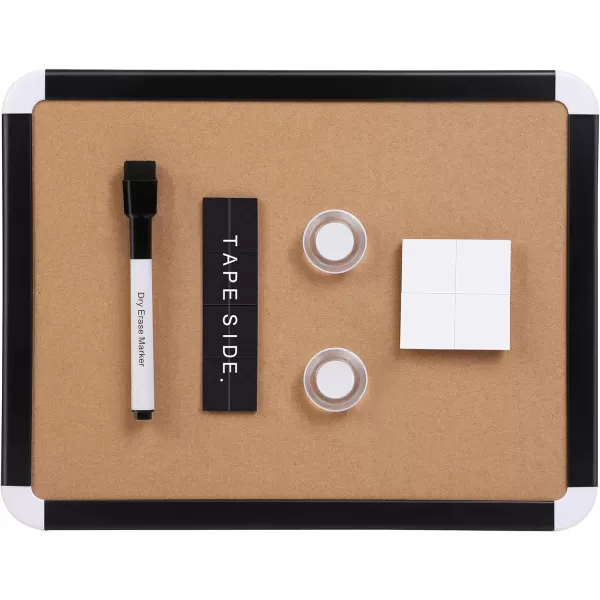 Amazon Basics Small Dry Erase Whiteboard Magnetic White Board with Marker and Magnets  85 x 11 PlasticAluminum Frame85x11