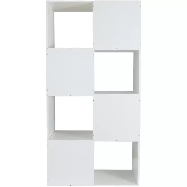 Amazon Basics Storage Cube Shelf Organizer 9 Cubes White 117quot D x 359quot W x 359quot HWhite