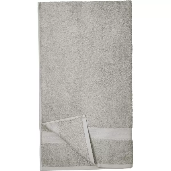 Amazon Basics  6 Piece Fade Resistant Oversize Bath Towel Hand and Washcloth Set 100 Cotton TealGray