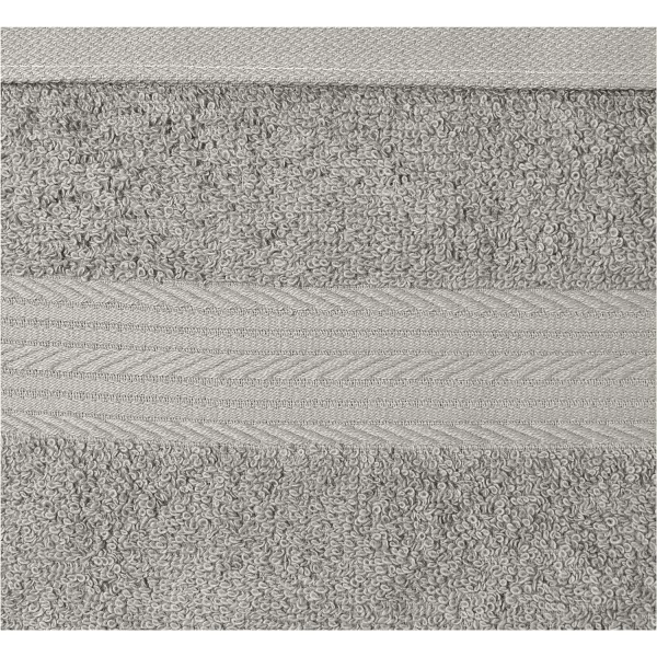 Amazon Basics  6 Piece Fade Resistant Oversize Bath Towel Hand and Washcloth Set 100 Cotton TealGray