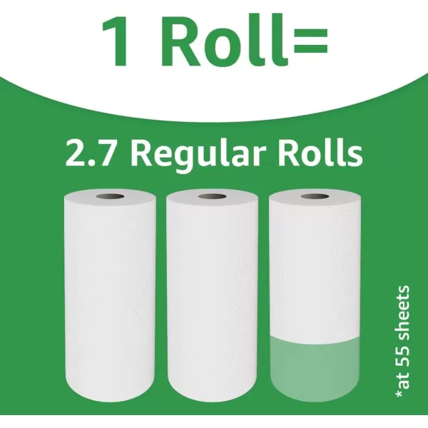 Amazon Basics 2Ply FlexSheets Paper Towels 12 Basics Rolls  32 Regular Rolls Everyday Value with 150 Sheets per Roll150 sheet Pack of 6
