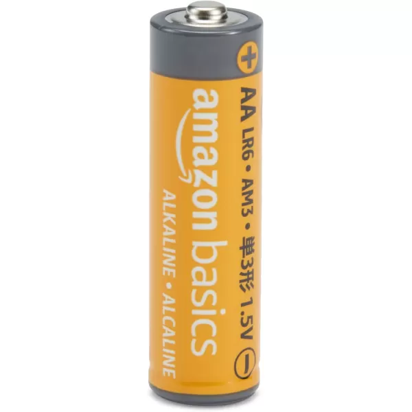 Amazon Basics 48Pack AA Alkaline HighPerformance Batteries 15 Volt 10Year Shelf Life100 Count AALR6