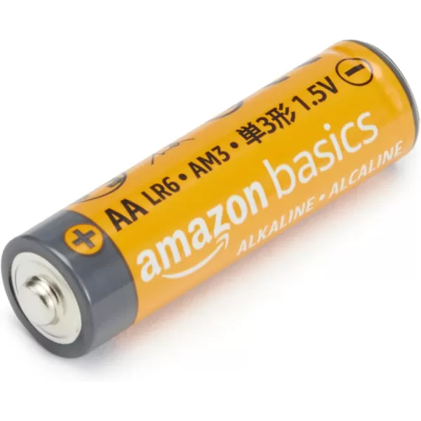 Amazon Basics 48Pack AA Alkaline HighPerformance Batteries 15 Volt 10Year Shelf Life12 Count AALR6