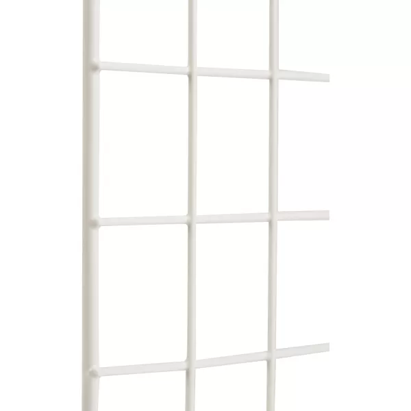 Amazon Basics 6Cube Wire Grid Stackable Storage Shelves 12 x 12Inches WhiteWhite