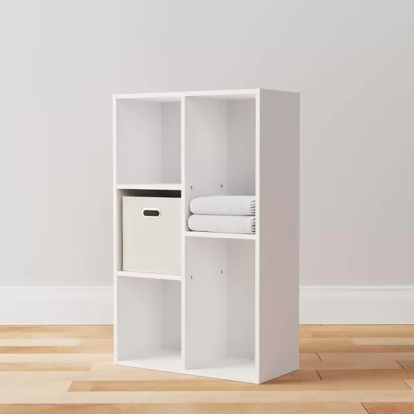 Amazon Basics 7 Cube Organizer Bookcase White 925 x 1949 x 4173 inchWhite