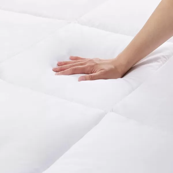 Amazon Basics Down Alternative Bedding Comforter Duvet Insert  King White WarmFullQueen