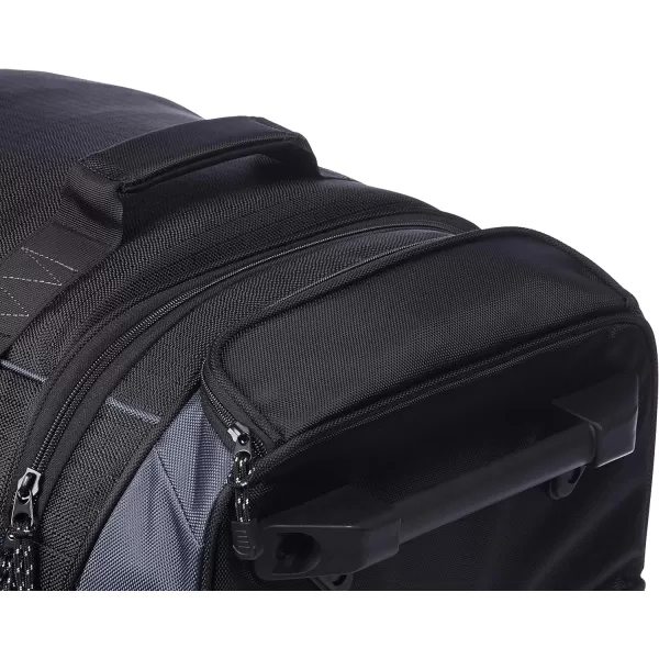 Amazon Basics Ripstop Wheeled Duffel 35 Inch  BlueBlack 26