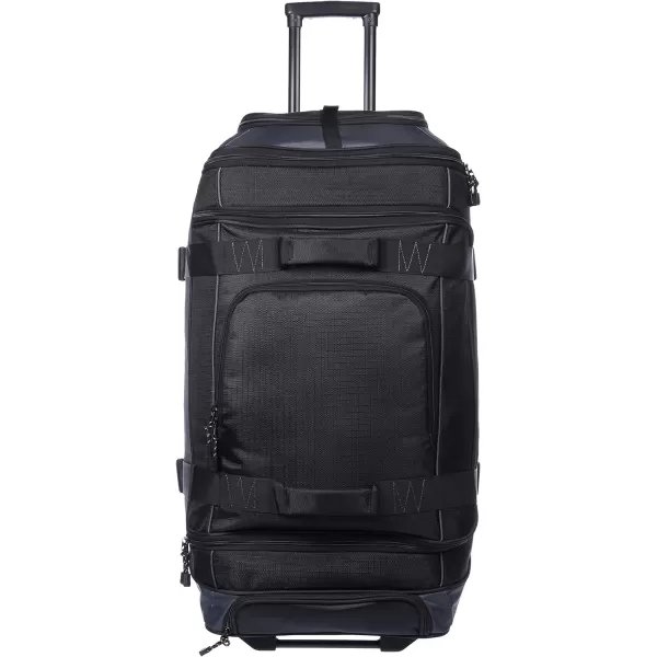 Amazon Basics Ripstop Wheeled Duffel 35 Inch  BlueBlack 30