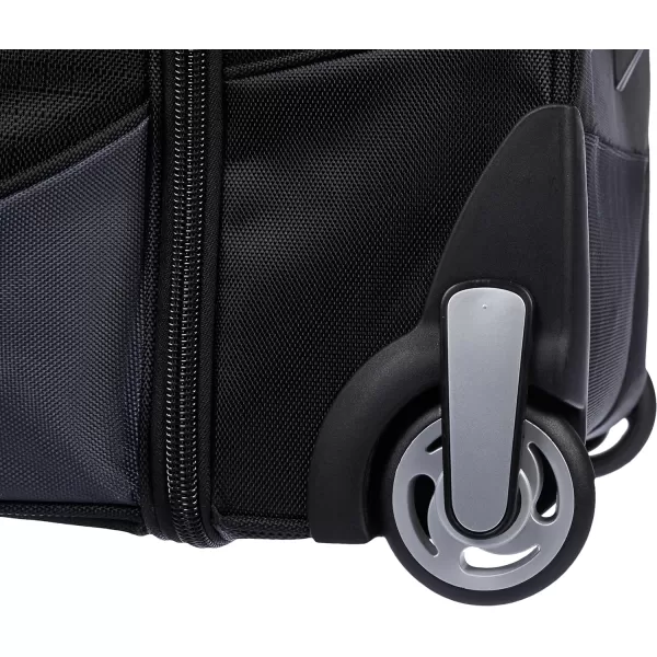 Amazon Basics Ripstop Wheeled Duffel 35 Inch  BlueBlack 35