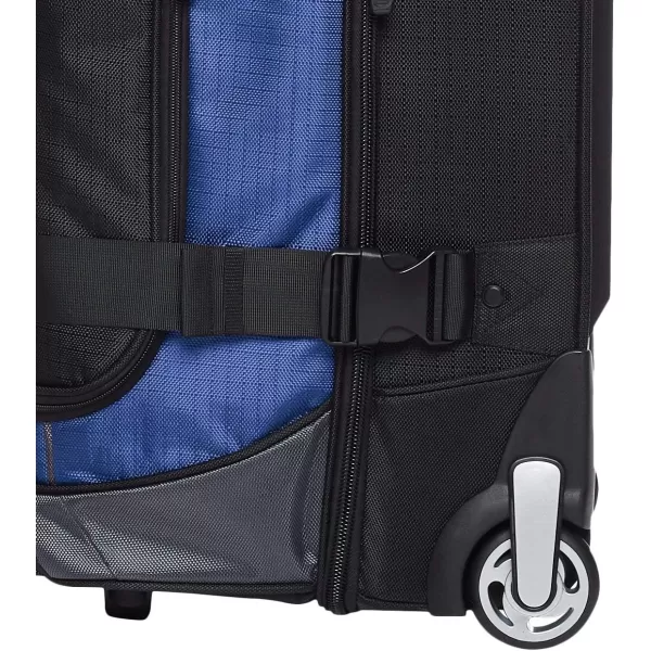 Amazon Basics Ripstop Wheeled Duffel 35 Inch  BlueBlue 26
