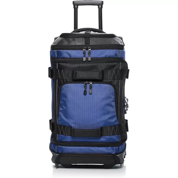 Amazon Basics Ripstop Wheeled Duffel 35 Inch  BlueBlue 30