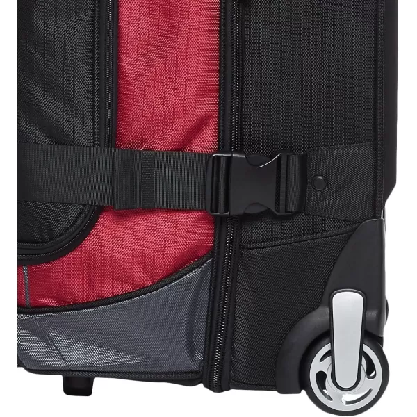Amazon Basics Ripstop Wheeled Duffel 35 Inch  BlueRed 30