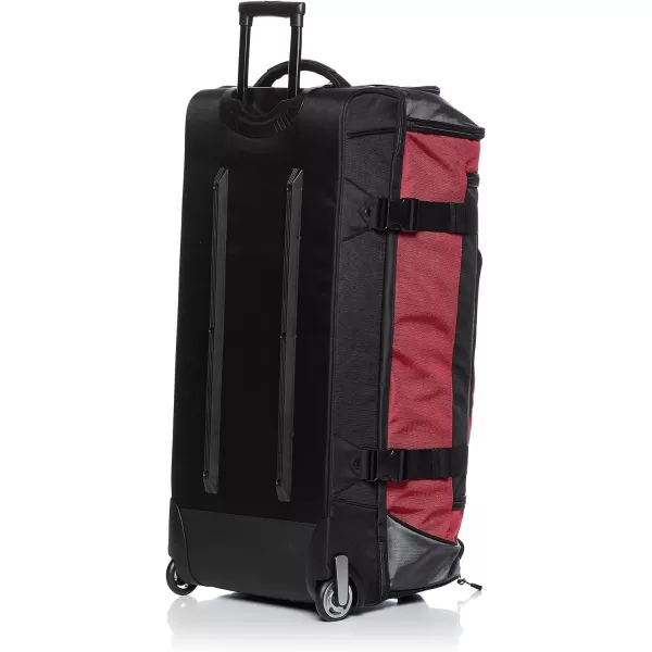 Amazon Basics Ripstop Wheeled Duffel 35 Inch  BlueRed 35