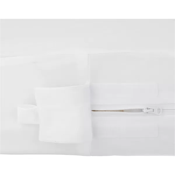 Amazon Basics Waterproof Zippered Standard Crib 28 x 52 Mattress Protector Encasement 2PackPortableMini Crib 27 x 39 2Pack
