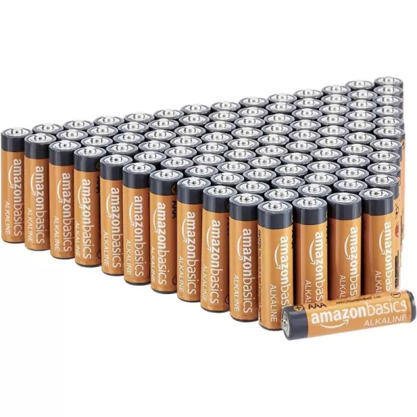Amazon Basics AAA Alkaline HighPerformance Batteries 15 Volt 10Year Shelf Life 36 count Pack of 1100 Count Pack of 10