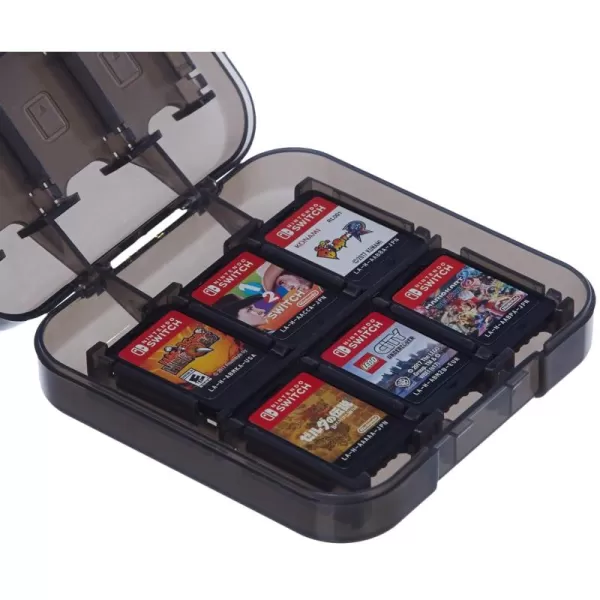 Amazon Basics Game Storage Case for 24 Nintendo Switch Games  34 x 34 x 1 Inches BlueBlack