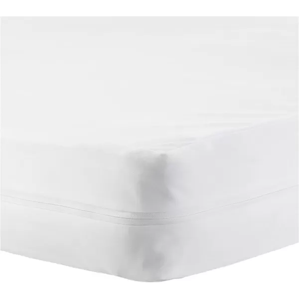 Amazon Basics Waterproof Zippered Standard Crib 28 x 52 Mattress Protector Encasement 2PackPortableMini Crib 27 x 39 2Pack