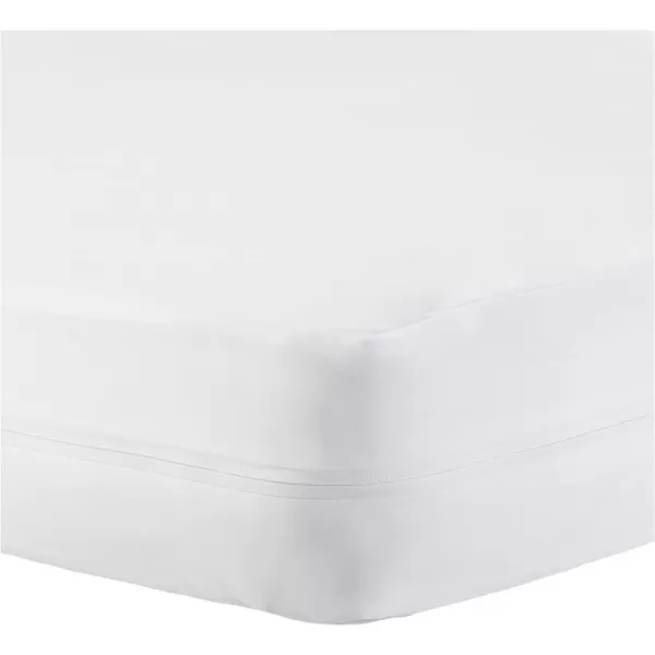 Amazon Basics Waterproof Zippered Standard Crib 28 x 52 Mattress Protector Encasement 2PackStandard Crib 28 x 52 2Pack