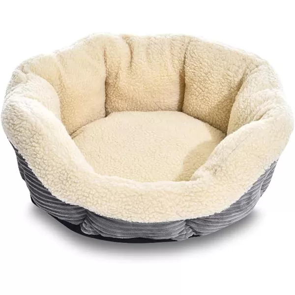 Amazon Basics 24Inch Self Warming Pet Bed For Cat or Dog Rectangle Grey 24L x 7W x 20H180L x 79W x 180Th Round