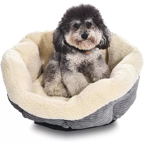 Amazon Basics 24Inch Self Warming Pet Bed For Cat or Dog Rectangle Grey 24L x 7W x 20H180L x 79W x 180Th Round
