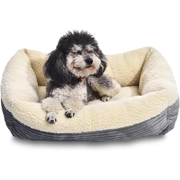 Amazon Basics 24Inch Self Warming Pet Bed For Cat or Dog Rectangle Grey 24L x 7W x 20H240L x 70W x 200Th Rectangle