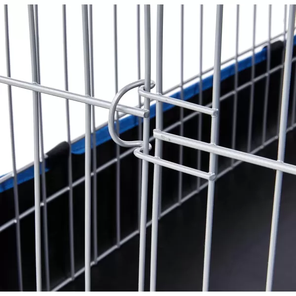 Amazon Basics Canvas Bottom Guinea Pig Pet Cage with Divider Set Black 4764L x 2421W x 1398H4665L x 1378W x 2362H