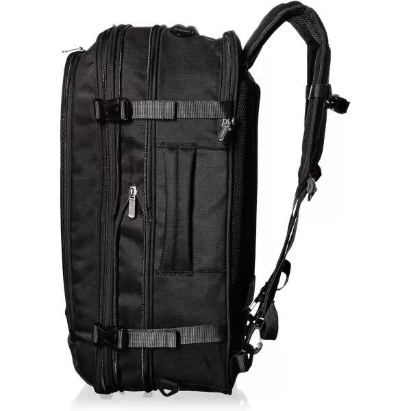 Amazon Basics CarryOn Travel Backpack  BlackBlack