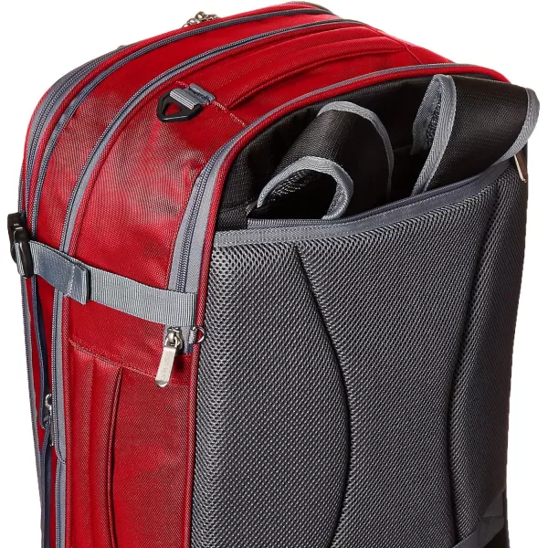 Amazon Basics CarryOn Travel Backpack  BlackRed