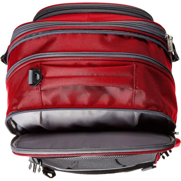 Amazon Basics CarryOn Travel Backpack  BlackRed