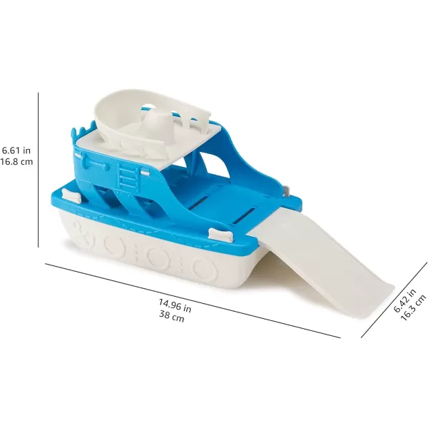 Amazon Basics Ferry Boat with 2 Mini Cars Bathtub Toy for Kids Ages 2 and Up BlueAmazon Basics Ferry Boat with 2 Mini Cars Bathtub Toy for Kids Ages 2 and Up Blue