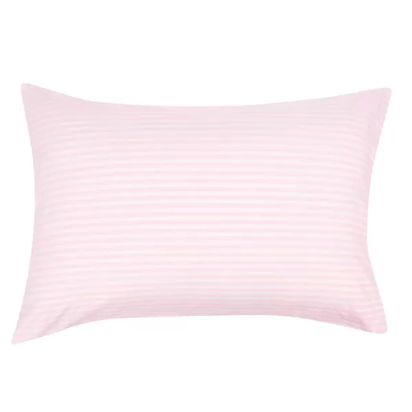 Amazon Basics Kids Easy Care Microfiber BedinaBag 5Piece Bedding Set Twin Butterfly FriendsBlushPink Stripe Queen