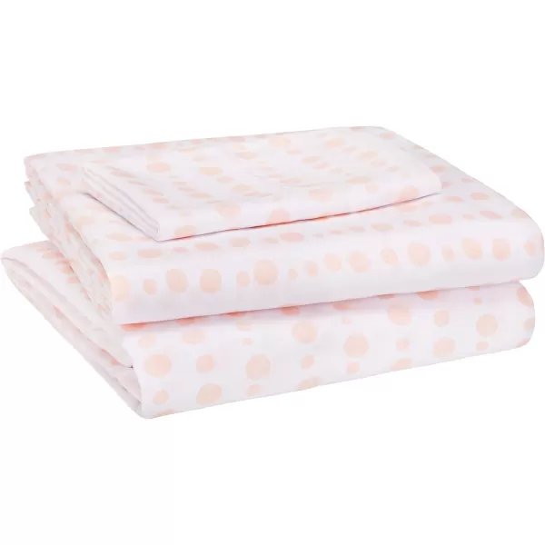 Amazon Basics Kids Easy Care Microfiber BedinaBag 5Piece Bedding Set Twin Butterfly FriendsPink Flowers Twin