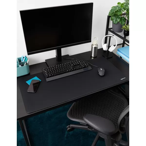 Amazon Basics Large Extended Computer Rectangular Mouse Pad BlackExtended