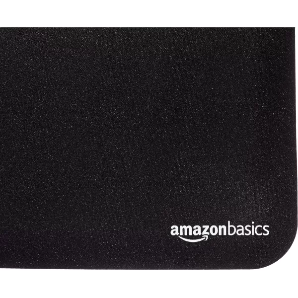 Amazon Basics Large Extended Computer Rectangular Mouse Pad BlackLarge