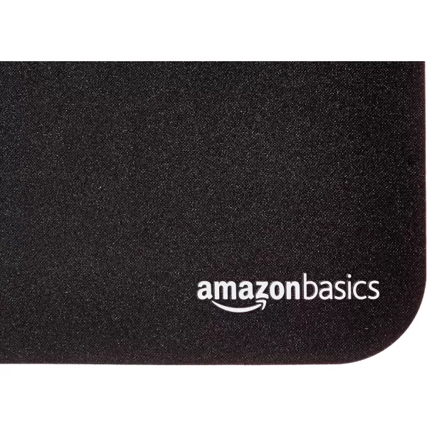 Amazon Basics Large Extended Computer Rectangular Mouse Pad BlackStandard