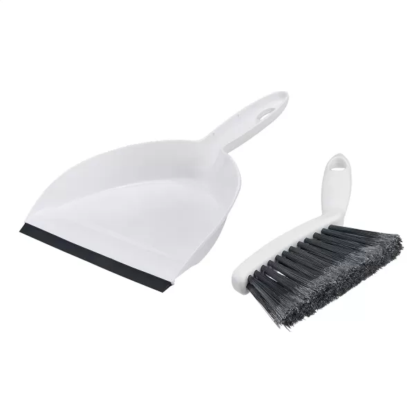 Amazon Basics Mini Brush and Dustpan Set Pack of 2 Gray Previously AmazonCommercial brandGray