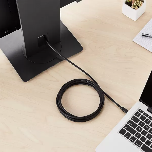 Amazon Basics Mini DisplayPort to HDMI Display Adapter Cable  6 Feet Case of 52 Black10Feet