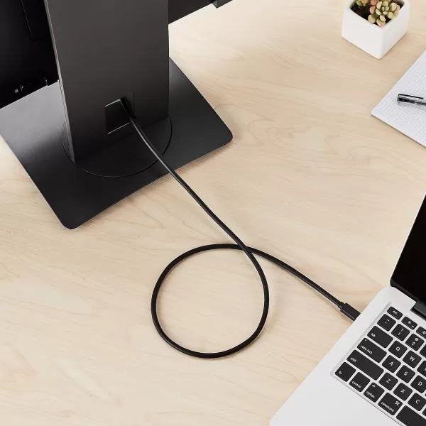 Amazon Basics Mini DisplayPort to HDMI Display Adapter Cable  6 Feet Case of 52 Black3Feet