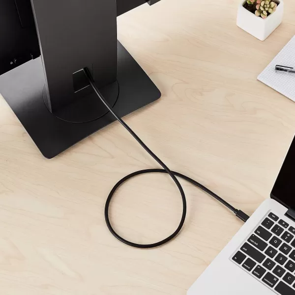Amazon Basics Mini DisplayPort to HDMI Display Adapter Cable  6 Feet Case of 52 Black3Feet