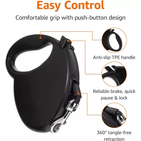 Amazon Basics Retractable Dog Leash Small  16ftMedium  16ft