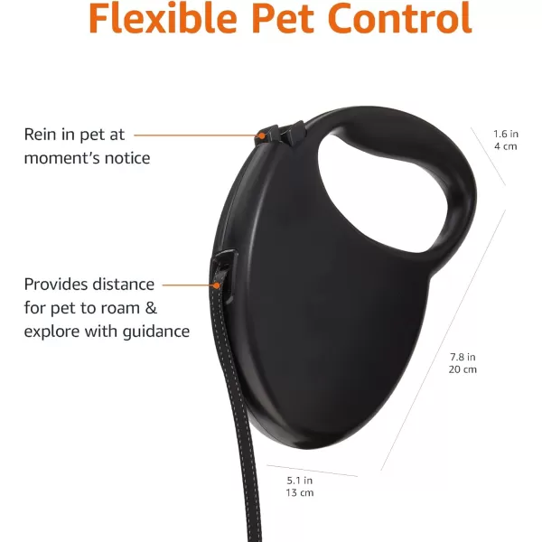 Amazon Basics Retractable Dog Leash Small  16ftMedium  16ft