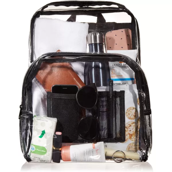 Amazon Basics School Backpack ClearSchool Backpack