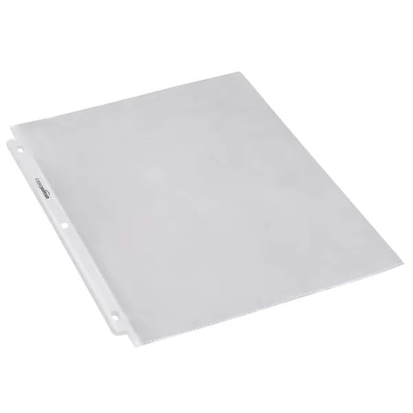 Amazon Basics Sheet Protector Heavy Duty 100 Pack Clear100  Pack