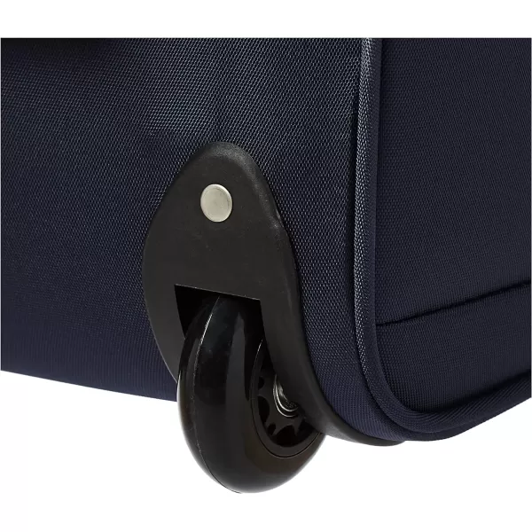 Amazon Basics Underseat CarryOn Rolling Travel Luggage Bag 14 Inches Navy BlueNavy Blue