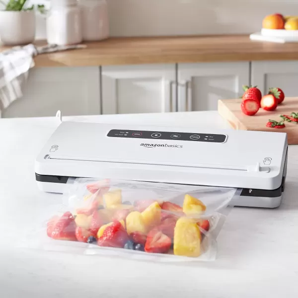 Amazon Basics Vacuum Seal System WhiteWhite